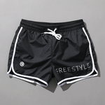 Men’s Waistband Drawstring Beach Swim Shorts