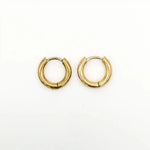 Sleek Huggie Hoop Earrings