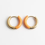 Happy Colorful Hoop Earrings