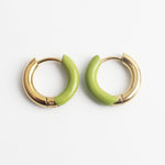 Happy Colorful Hoop Earrings