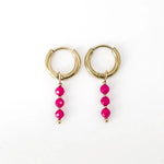 Mon Cheri Earrings Natural Stone
