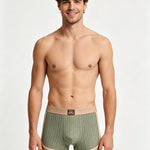 4 Pack Men's Cooling Airflow Body-Contouring Fit All-Season Boxer Briefs