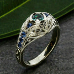 Windsor Azure Ring Cubic Zirconia