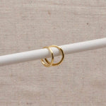 Gold Essential Huggie Hoops
