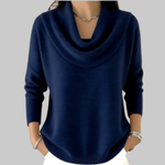 Soft Cowl Neck Sweater