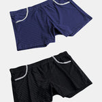 2 Pack Loose Home Underwear Breathable Mesh Shorts