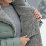 Camellia | Fleece Lined Puffer Coat