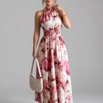 Aria | Abstract Print Midi Dress