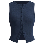 KYLIE™ – Classic Ribbed Casual Crop Top