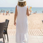 Janie | Easy Drape Midi Dress