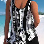 Megan - Relaxed Fit Leaf Swim Set