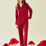 Men's Ultra-Soft Modal Solid Color Skin-Friendly Silky Touch Comfort Pajama Sets