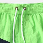 Men Casual Spell Color Sports Board Shorts