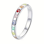 Elegant Paw Promise Ring