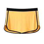2 Pack Men's Loose-Fit Home Shorts with Breathable Built-in Brief Liner