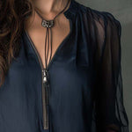 Helen | Half-Zip Blouse Long Sleeve Knit