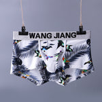 3 Pack Men's Ice Silk Trunks with Separated Pouch Design