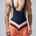 Men’s Fitness Swimming Wrestling Singlet Bodysuit