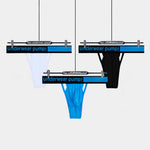 Men's Sexy Butt-Lifting Sporty U-Pouch Large Thong & Strings