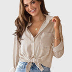 Ariana™ | Collared Neck Shirt