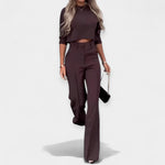 Lila | Coordinated Crop Top and Pants Set
