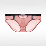 Men's Low Waist Narrow Waist Ice Silk Breathable Convex Pocket Briefs