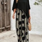Kassandra | Comfortable Elastic Waist Two-Piece Set