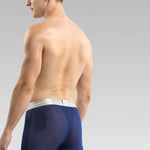 2 Pack Mesh Ice Silk Moisture Wicking Sport Boxer Underwear