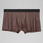 4 Pack Mesh Ice Silk Cool Fresh Men's Trunks