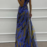 Cinder | Vibrant Draped Dress