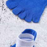 Men's Mesh Breathable Fun Quarter Toe Socks