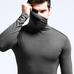 Men's Turtleneck Thermal Top Base Layer Shirts