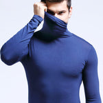 Men's Turtleneck Thermal Top Base Layer Shirts