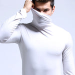 Men's Turtleneck Thermal Top Base Layer Shirts