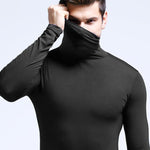 Men's Turtleneck Thermal Top Base Layer Shirts
