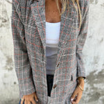 LUCINDA™ - Classic Plaid Blazer