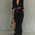 Raven | Elegant Wrap Dress