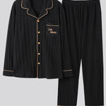 Men's Cotton Knit Classic Pajamas Set