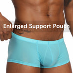 2 Pack Mesh Enlarged Pouch Snug Fit Underwear