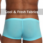 2 Pack Mesh Enlarged Pouch Snug Fit Underwear