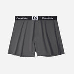 2 Pack Men's Loose-Fit Cotton Comfort Seamless Boxer Shorts