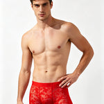 3 Pack Men's Mulberry Silk 10A Antibacterial High Elastic 3D Pouch Trunks