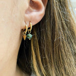 Little Triangle Elegant Drop Earrings