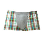 2 Pack Men's Cotton Mixed Tartan Lounge Shorts
