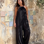 Talia | Pleated Halter Relaxed Jumpsuit