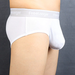 FreeLonger Men's Comfy Separate Support Pouch Briefs