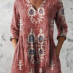 Maeve | V-Neck Long Sleeve Shirt