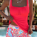 Trish - Graceful Pleated Swim Set