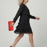 Mia | Clean Layered Knee Length Dress