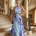 Amelia | Light Floral Maxi Dress